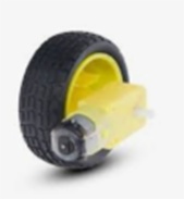 DC Gear Motor with Wheel