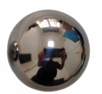 Pair metal balls