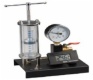 Manometer + cylinder with piston