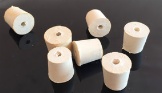 Rubber conical plug 14.5, 1-hole
