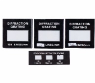 Diffraction grille with holder