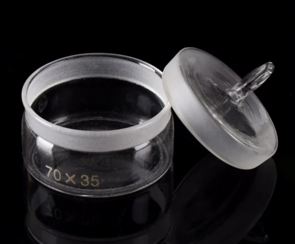 Glass weighing  bottles