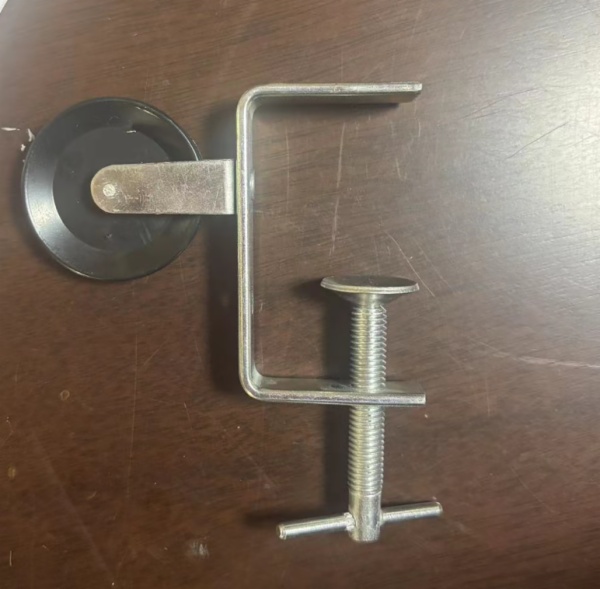 Pulley with table clamp