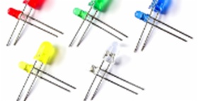 20pcs LED Diode (5 colors) Set (5pcs Red, Blue, Green, Yellow)